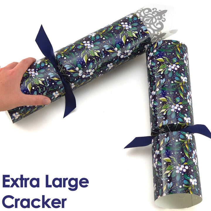 Extra Large &amp; Jumbo | Reusable Keepsake Cracker Kits | Midnight Mistletoe