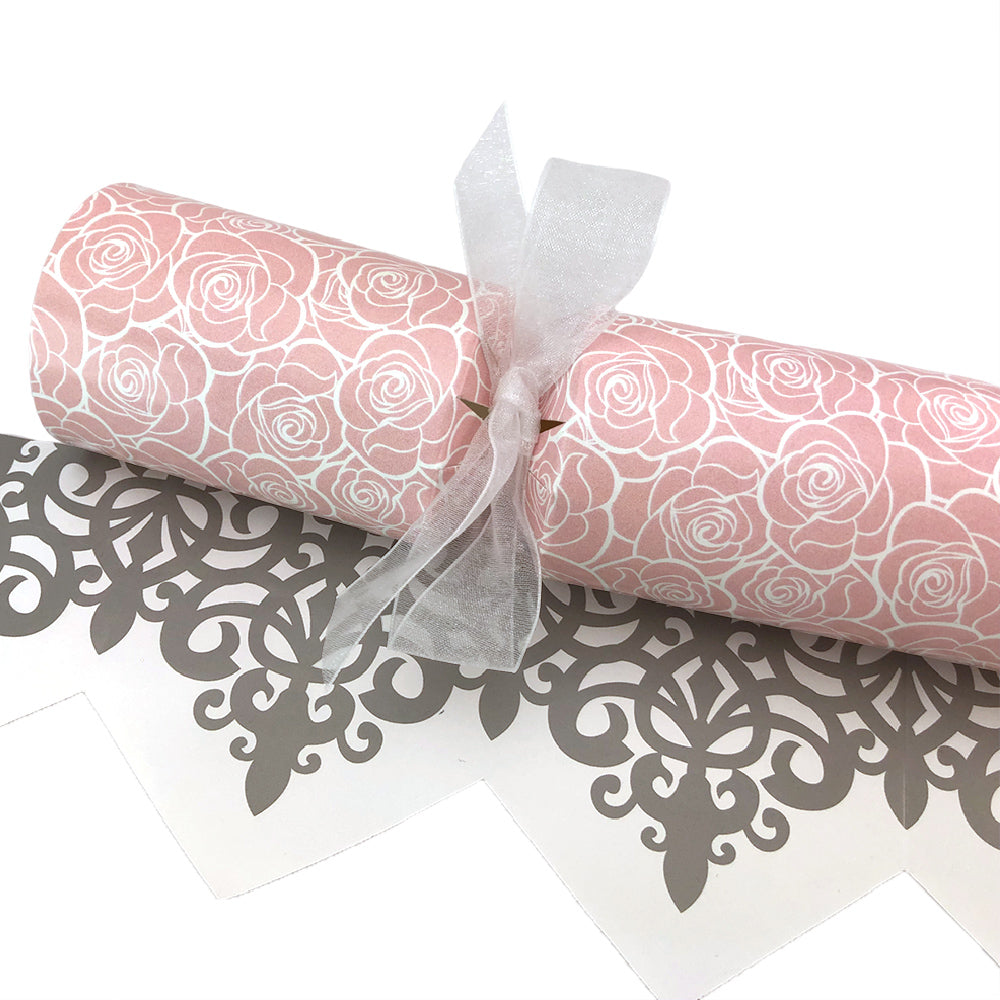 Modern Pink Rose | Cracker Making Craft Kit | Make &amp; Fill Your Own