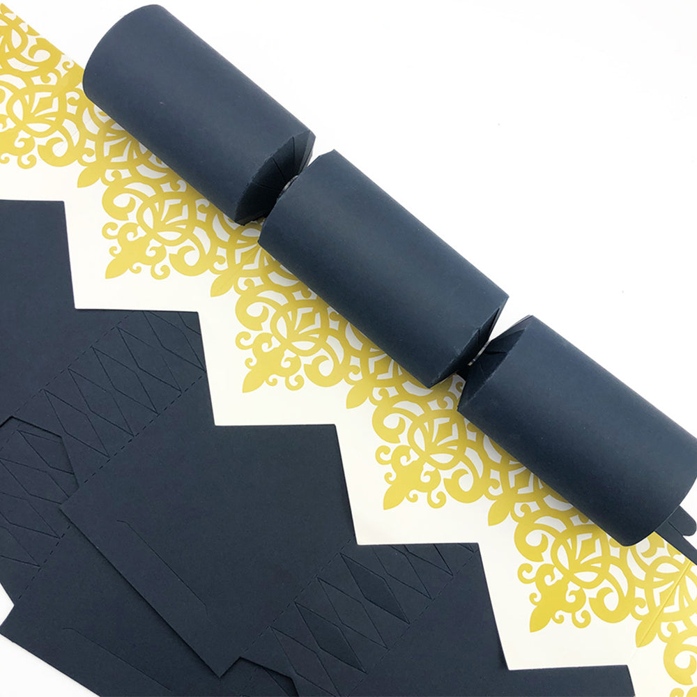 Navy Blue | Premium Cracker Making DIY Craft Kits | Make Your Own | Eco Recyclable