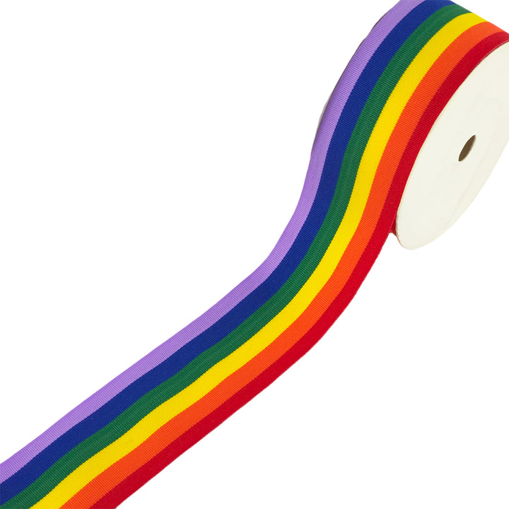 Gay Pride | Rainbow Ribbon | 10, 25 or 35mm Wide | 10m Long