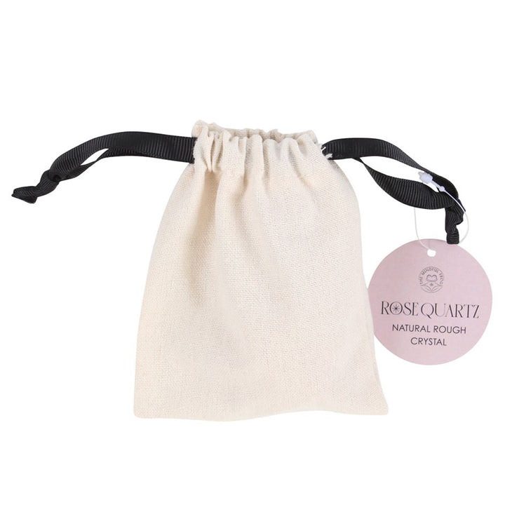 Rose Quartz | Healing Rough Crystal  & Bag | Little Gift | Cracker Filler