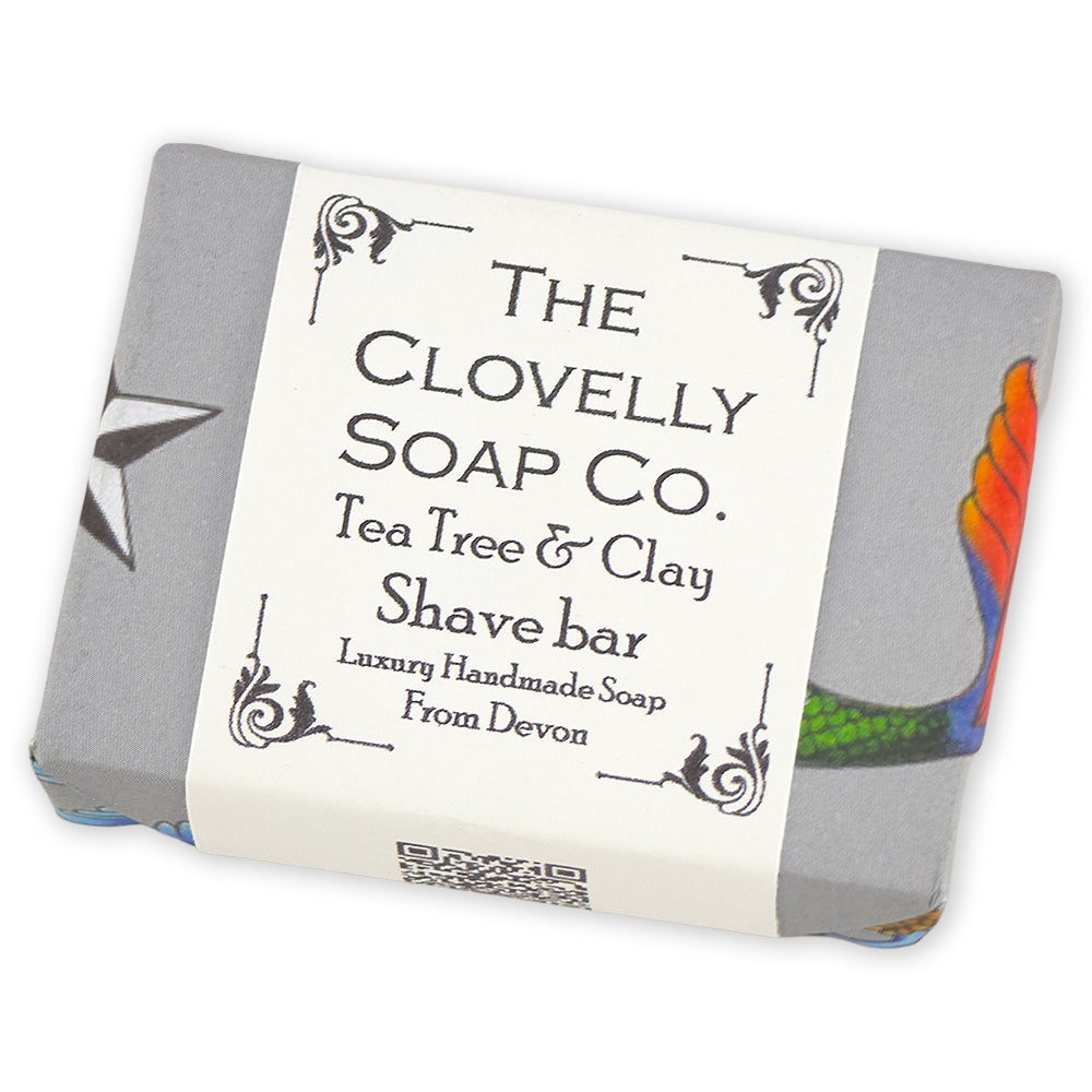 Luxury Shave &amp; Beard Wash Bars | 50g | Little Gift | Cracker Filler