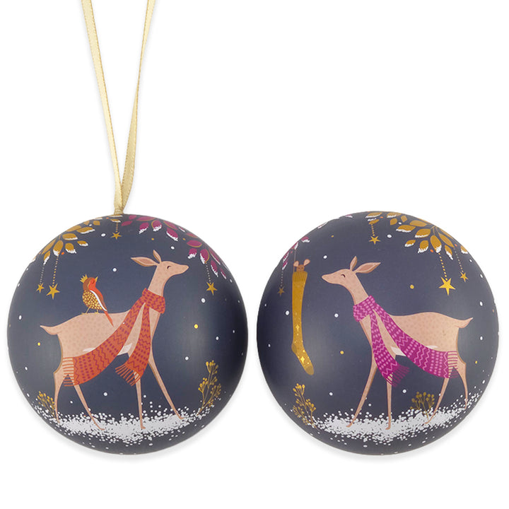 Christmas Friends | Sara Miller Fillable &amp; Reusable Tinware Baubles
