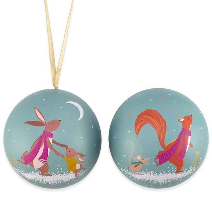 Christmas Friends | Sara Miller Fillable &amp; Reusable Tinware Baubles
