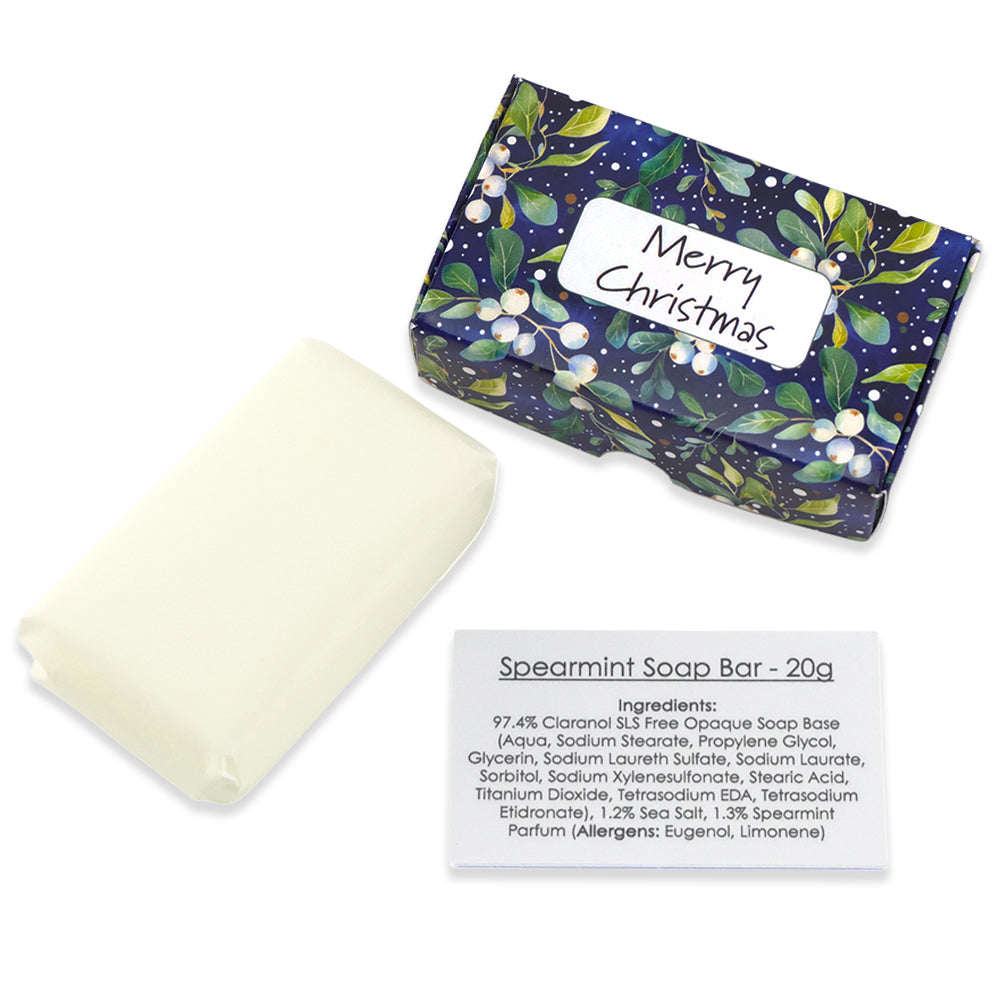 Midnight Mistletoe | 20g Travel Soap | Little Gift | Christmas Cracker Filler