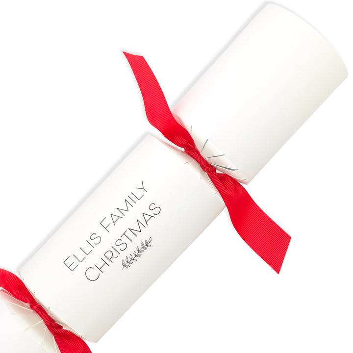 Personalised Family Christmas Crackers | Craft Kit | Add Family Name | Minimum 4