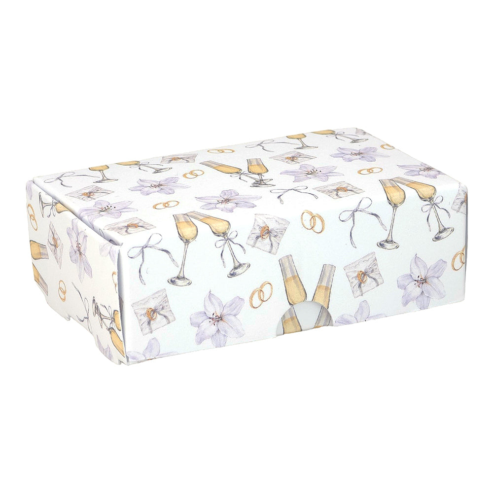 Champagne Wedding | Mini Gift Box | Soap Bar Sized | 6 Boxes | 57x88x30mm