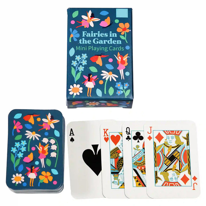 Fairies in the Garden | Kids Mini Playing Cards | Little Gift | Cracker Filler