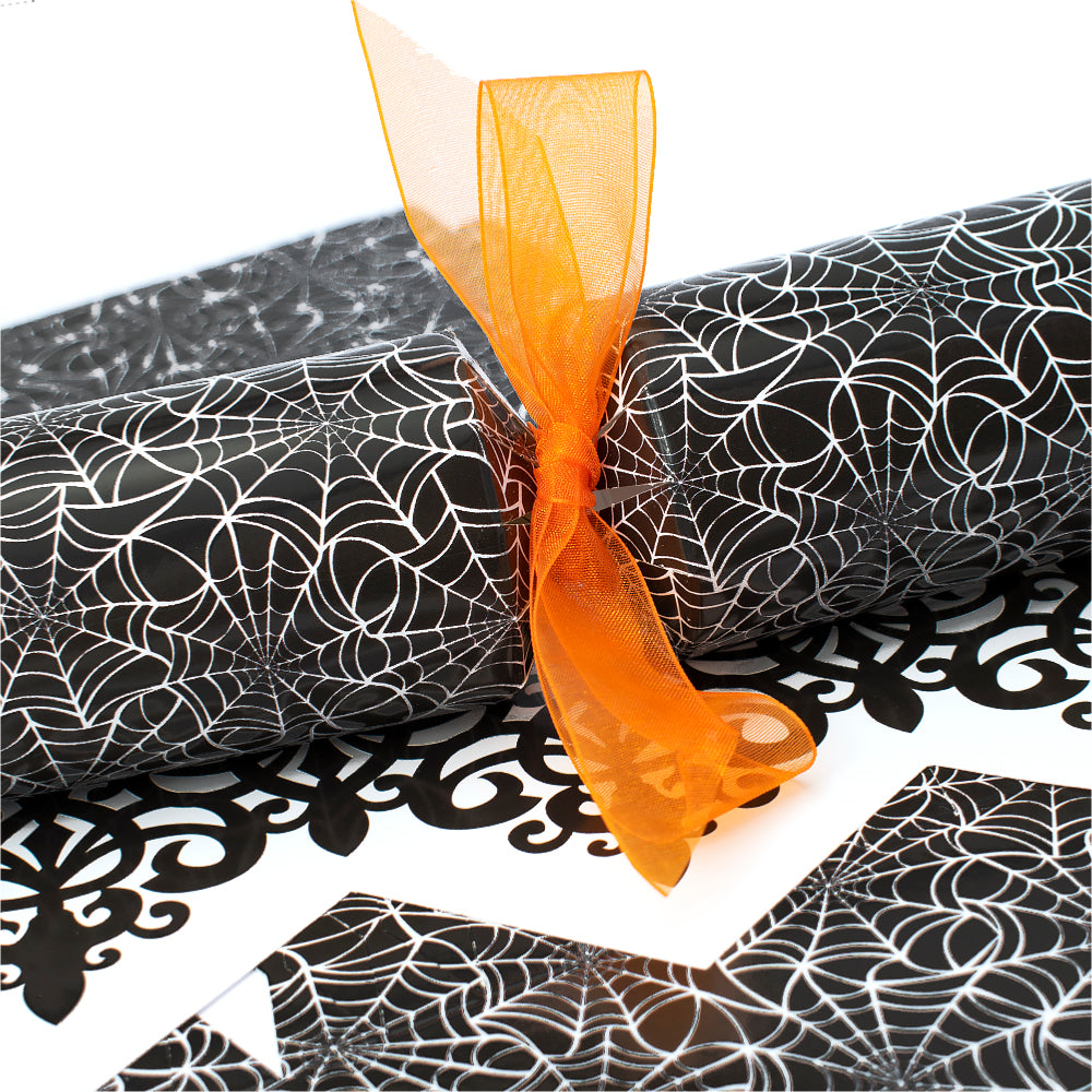 Spider Web Halloween Cracker Making Kits - Make & Fill Your Own
