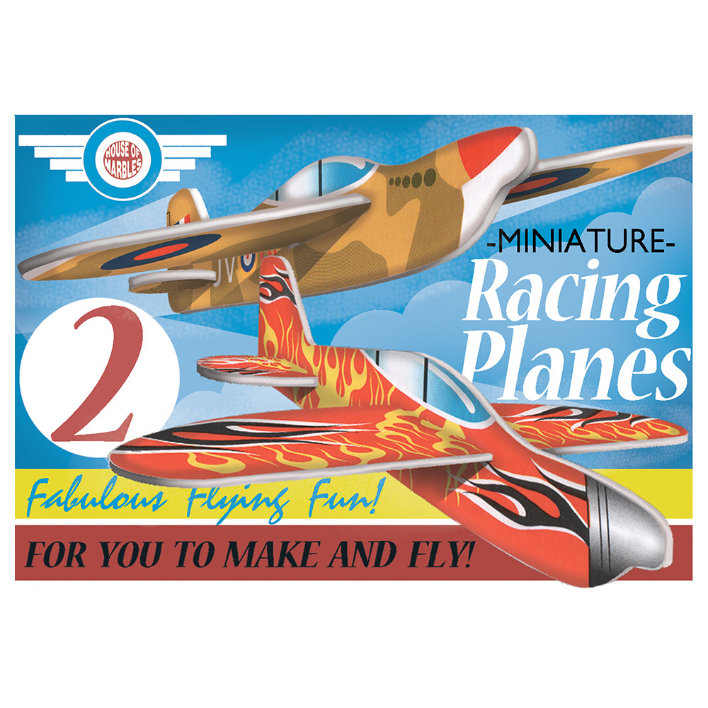 Miniature Racing Planes | Kids Pocket Money Toy | Party Bag Gift