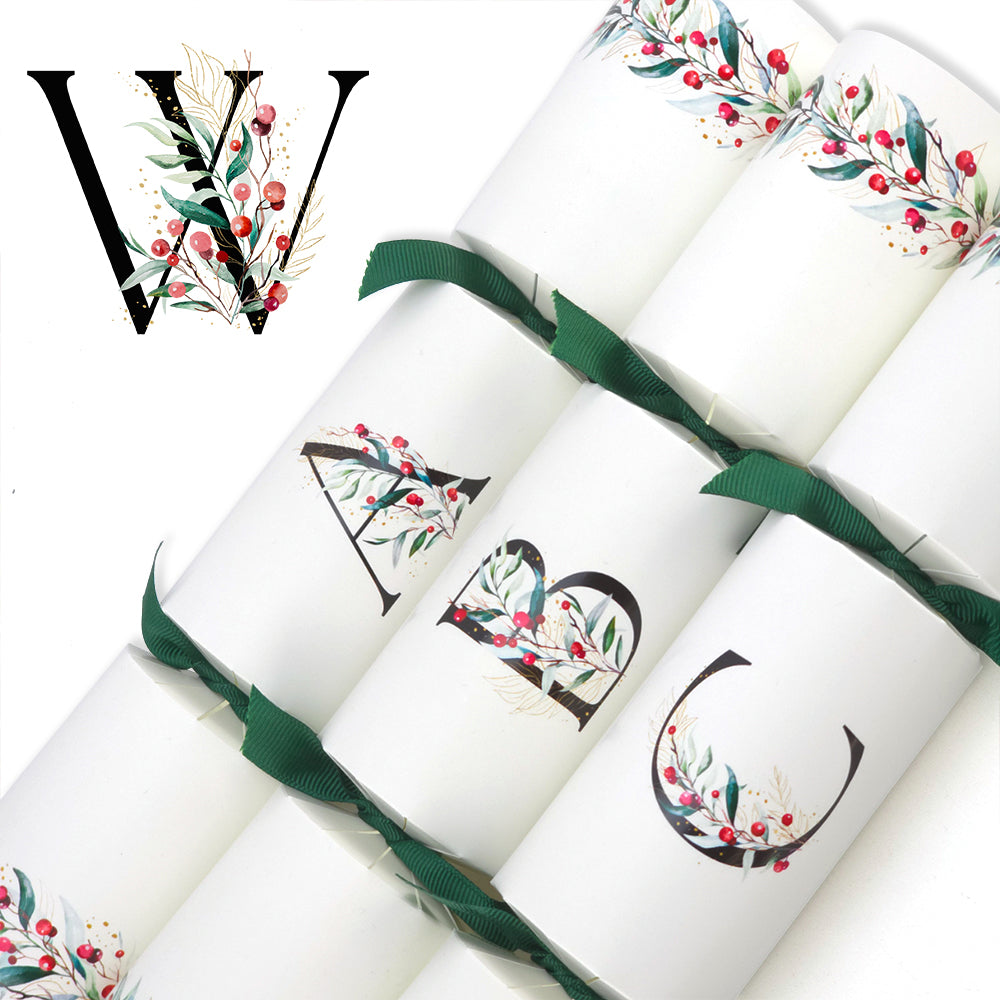 Letters A to Z | Single Christmas Cracker Making Craft Kit | Berries Design