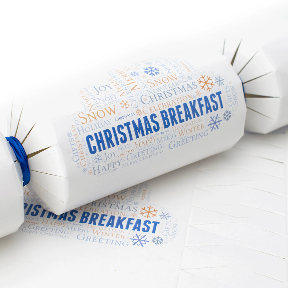 6 Christmas Breakfast Cracker Making Craft Kit - Make & Fill Your Own