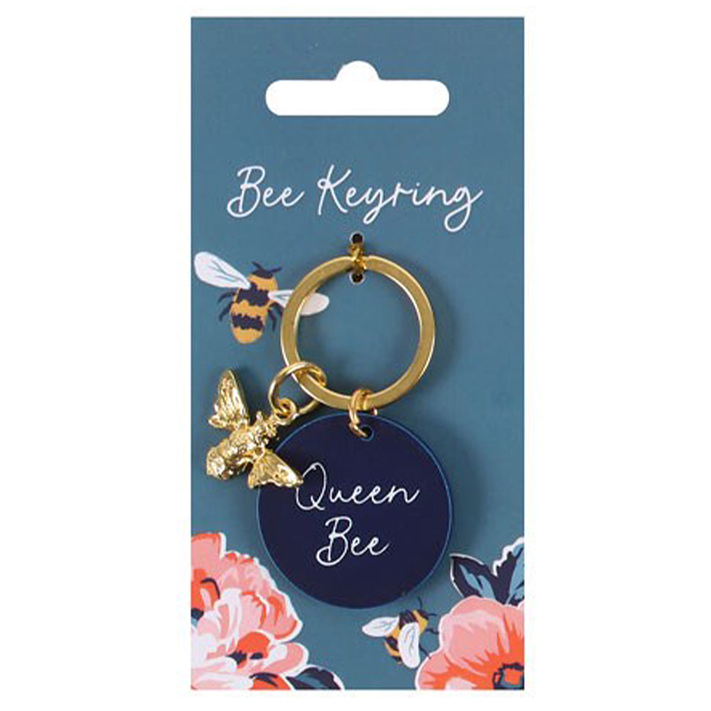 Queen Bee Keyring | Golden Bee | Mini Gift | Cracker Filler