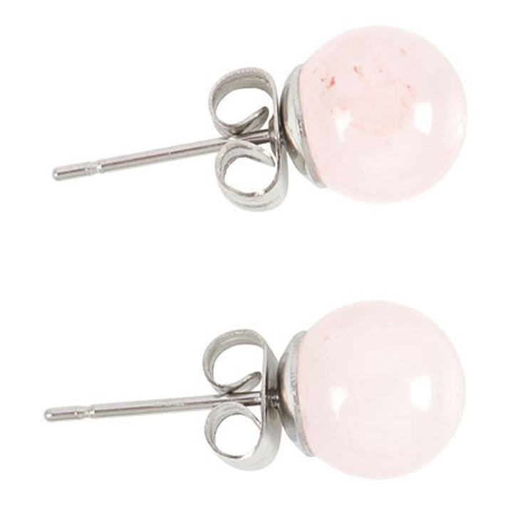 Rose Quartz Crystal Earrings | Unconditional Love | Little Gift | Cracker Filler