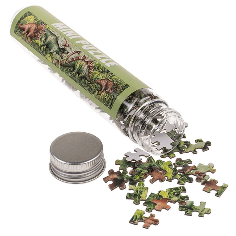 Dinosaur Mini Jigsaw Puzzle in a Tube | 150 Pieces | Mini Gift | Cracker Filler