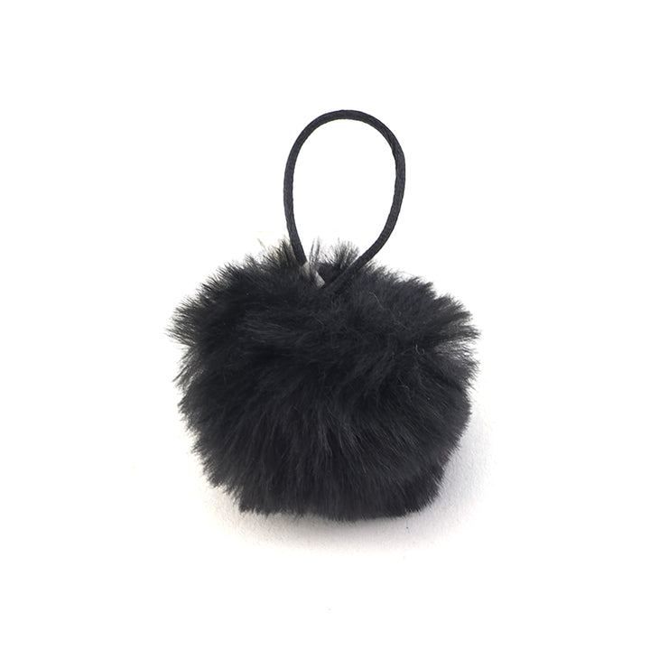 Hanging Faux Fur Pom Pom | 4cm Wide | Little Gift | Cracker Filler