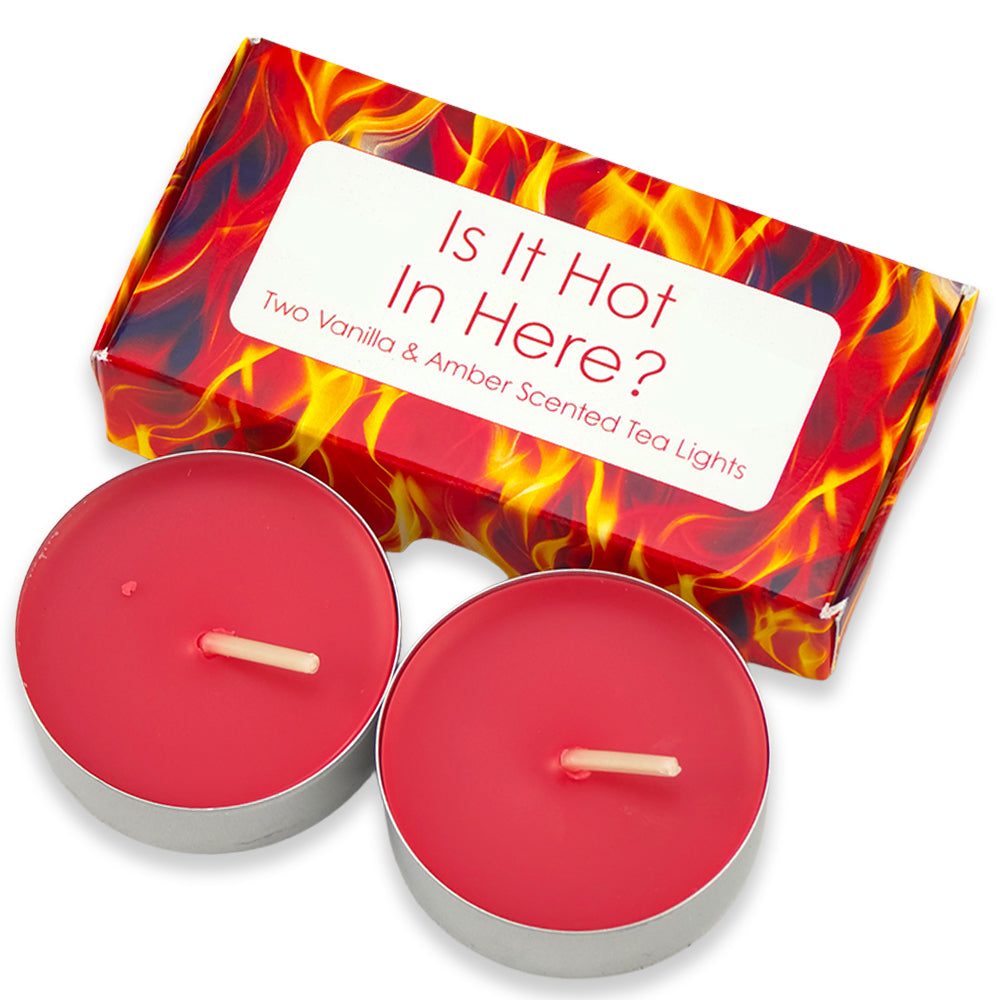Is It Hot In Here? | Tealight Candles | Fun Menopausal Mini Cracker Filler Gift