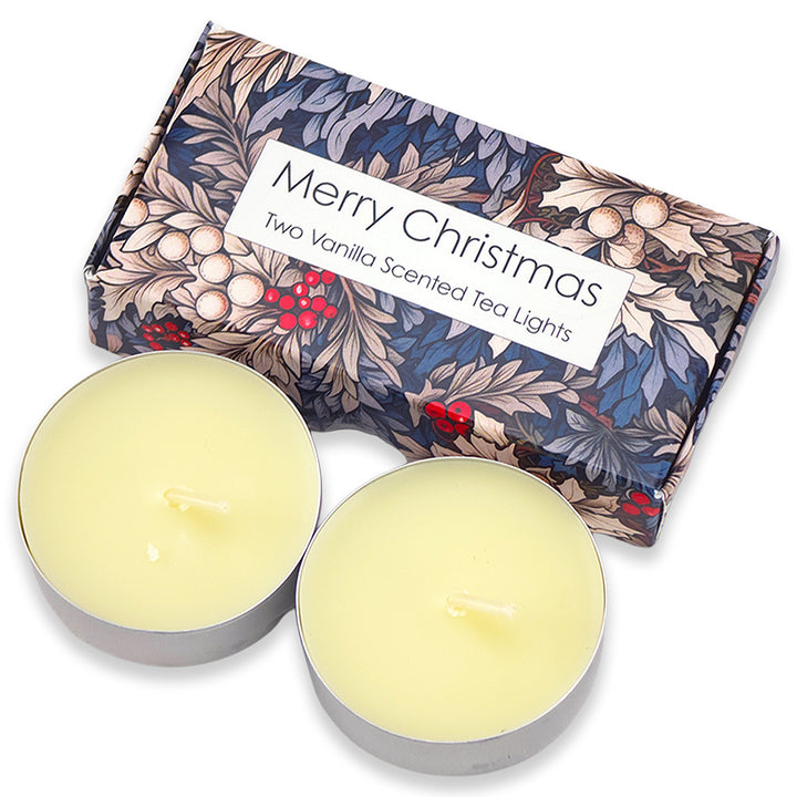 Vanilla Tealight Candles | Snowberries | Mini Gift | Cracker Filler