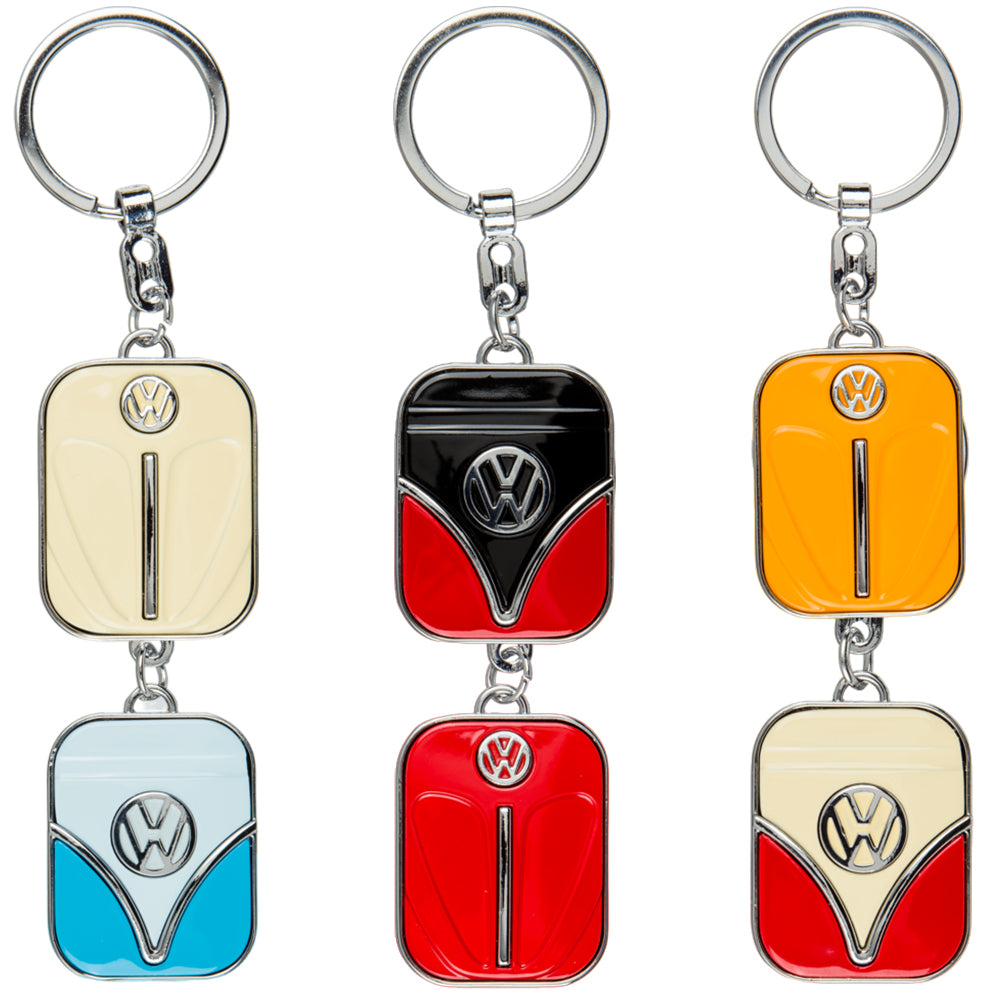 VW Beetle Badge | Metal Keyring | Little Gift | Cracker Filler