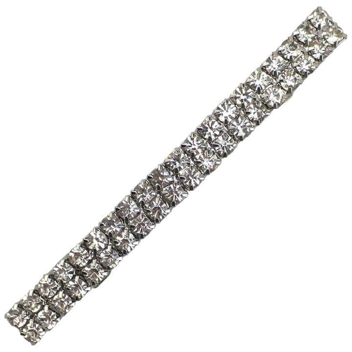 Pretty Diamante Crystal Hair Barrette | 6.5cm Long | Little Gift | Cracker Filler