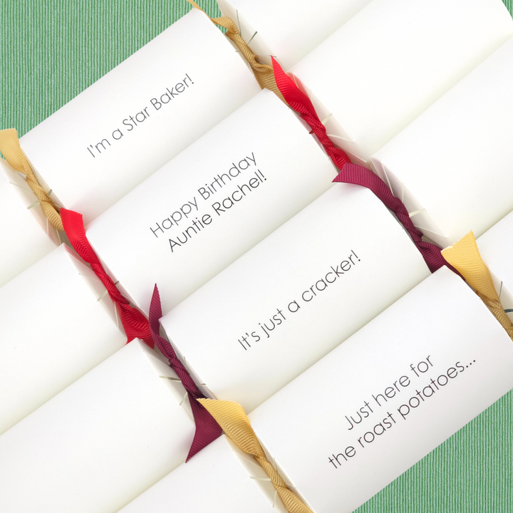 Add Your Own Words or Phrase | Personalised Cracker Making Craft Kit | Single