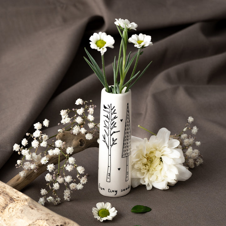 From Tiny Seeds Grow Mighty Trees | Little Bud Vase | Little Gift | Cracker Filler