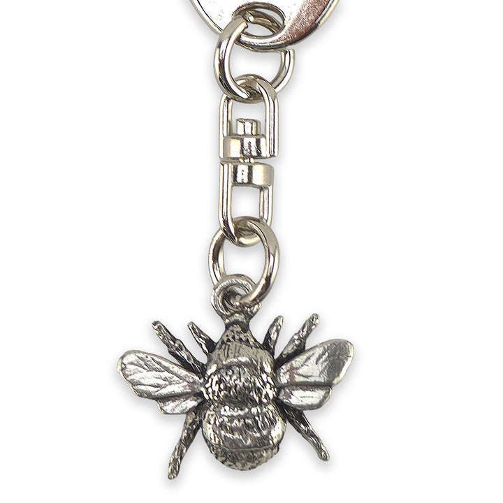 Bee | English Pewter 3D Keyring | Little Gift | Cracker Filler