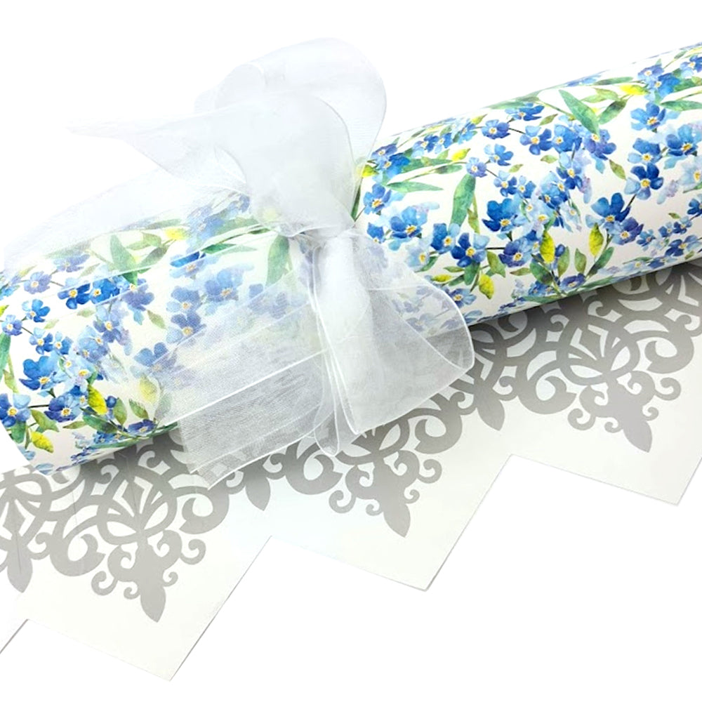 Watercolour Forget-Me-Nots | Bowtastic Large Cracker Kit | Makes 6 With Big Bows