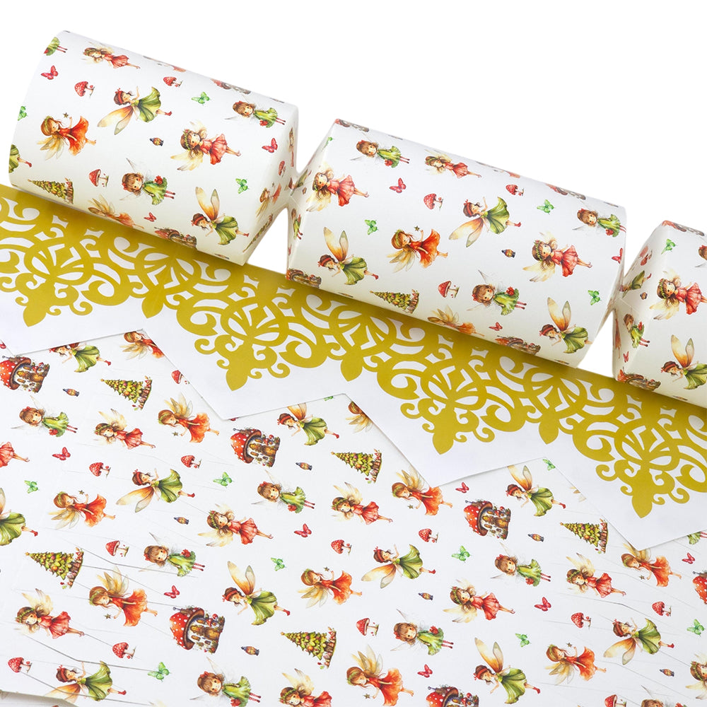 Christmas Fairies | Cracker Making Craft Kit | Make &amp; Fill Your Own