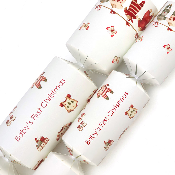 Baby's 1st Christmas Wording | Cracker Making Craft Kit | Make Your Own
