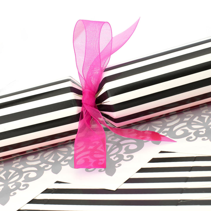 Simply Monochrome Stripes | Cracker Making Craft Kit | Make &amp; Fill Your Own