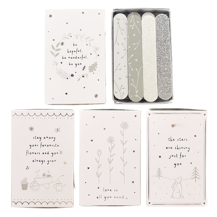 Inspirational Quotes | Matchbox Style Nail Files | Cracker Filler | Matchbox Gift