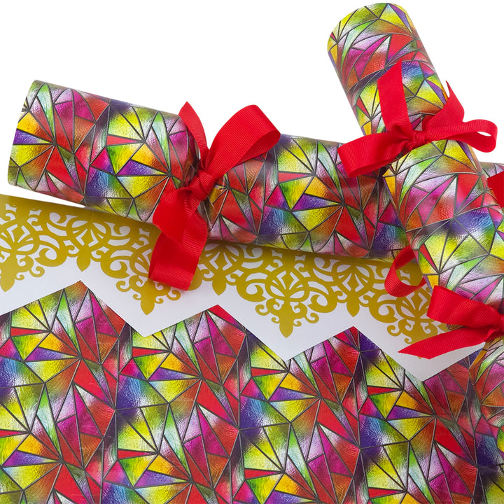 Stained Glass Shards | Cracker Making Craft Kit | Make &amp; Fill Your Own