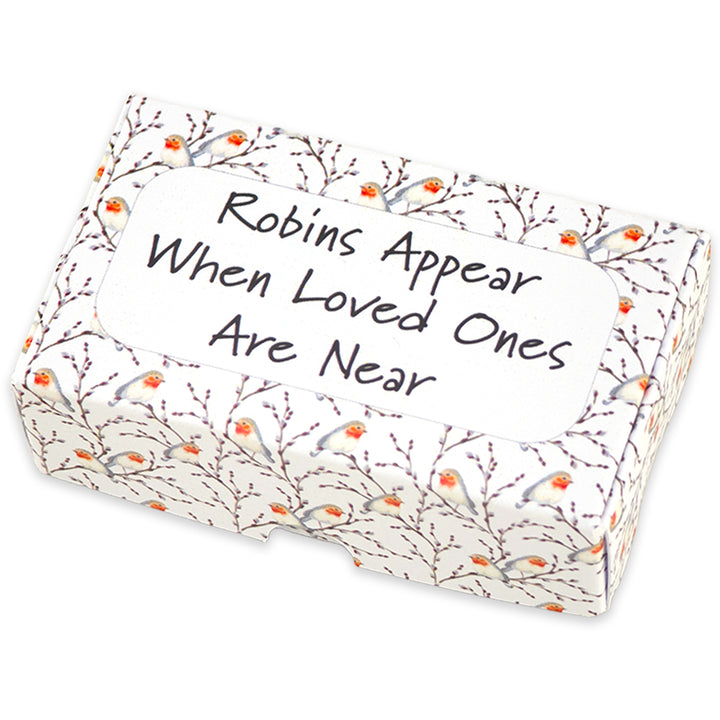 Robins Appear When Loved Ones Are Near Mini Cracker Filler | Matchbox Token