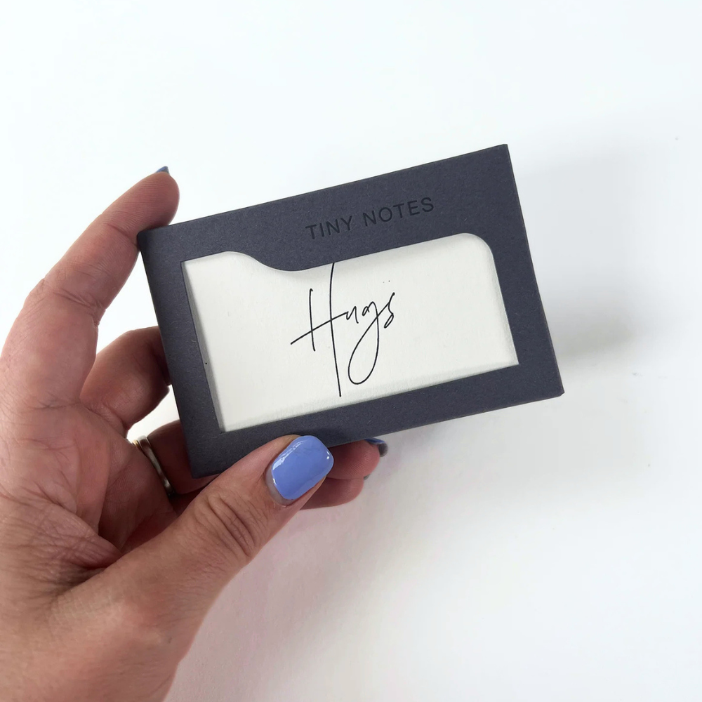 Hugs | Set of 10 Tiny Notecards &amp; Envelopes | Little Gift