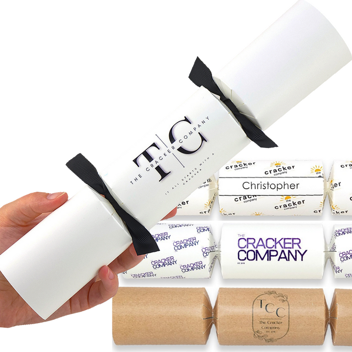 Bespoke Logo Sample Pack | Four Pack | Event &amp; Corporate Branded DIY Crackers
