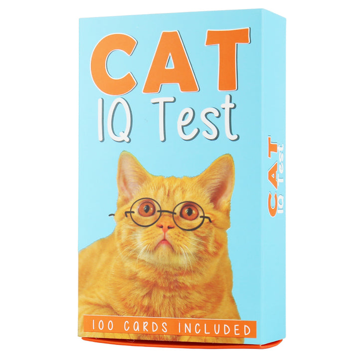 Cat IQ Test| Pack of 100 Oversized Cards for Cat Lovers | Gift Idea
