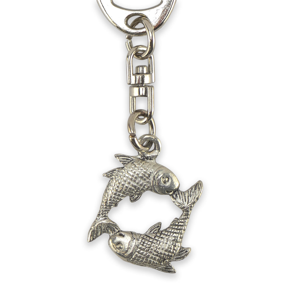 Zodiac | Star Sign | English Pewter 3D Keyring | Little Gift | Cracker Filler