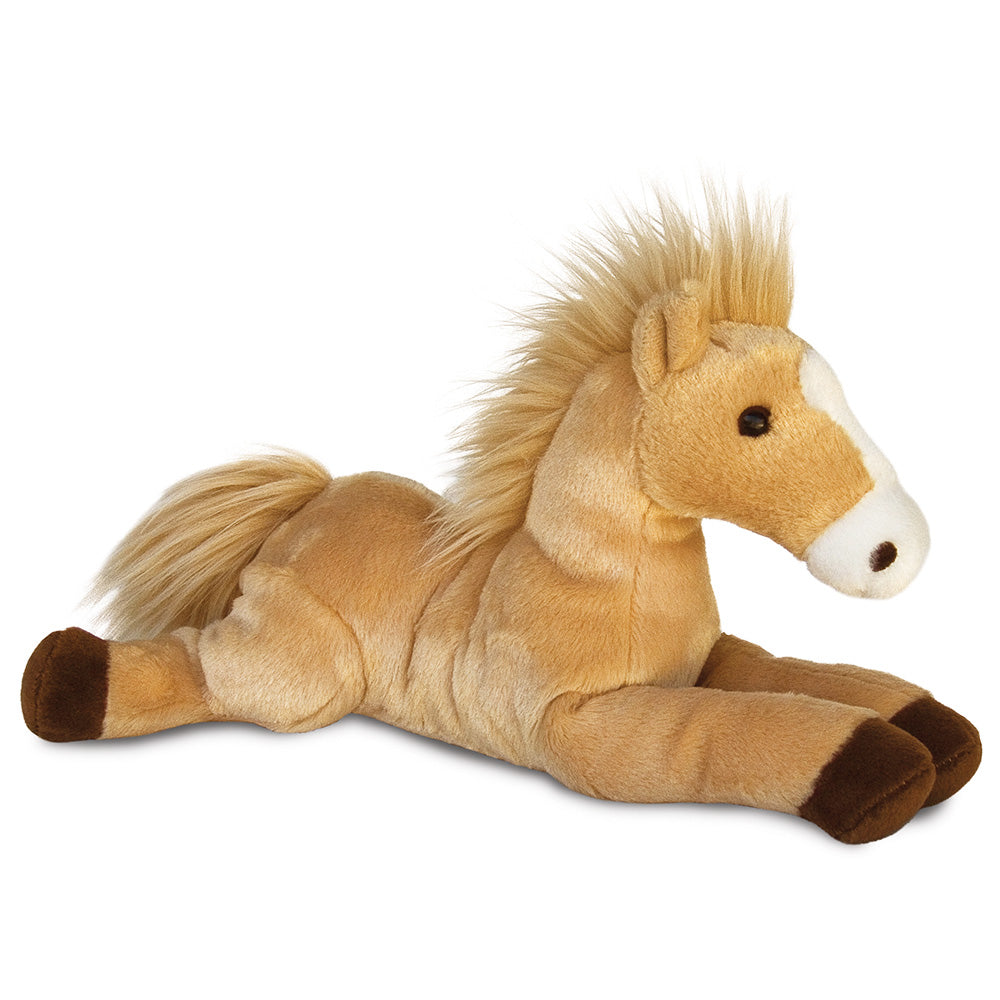 30cm Light Brown Horse Soft Plush Cuddly Toy Gift