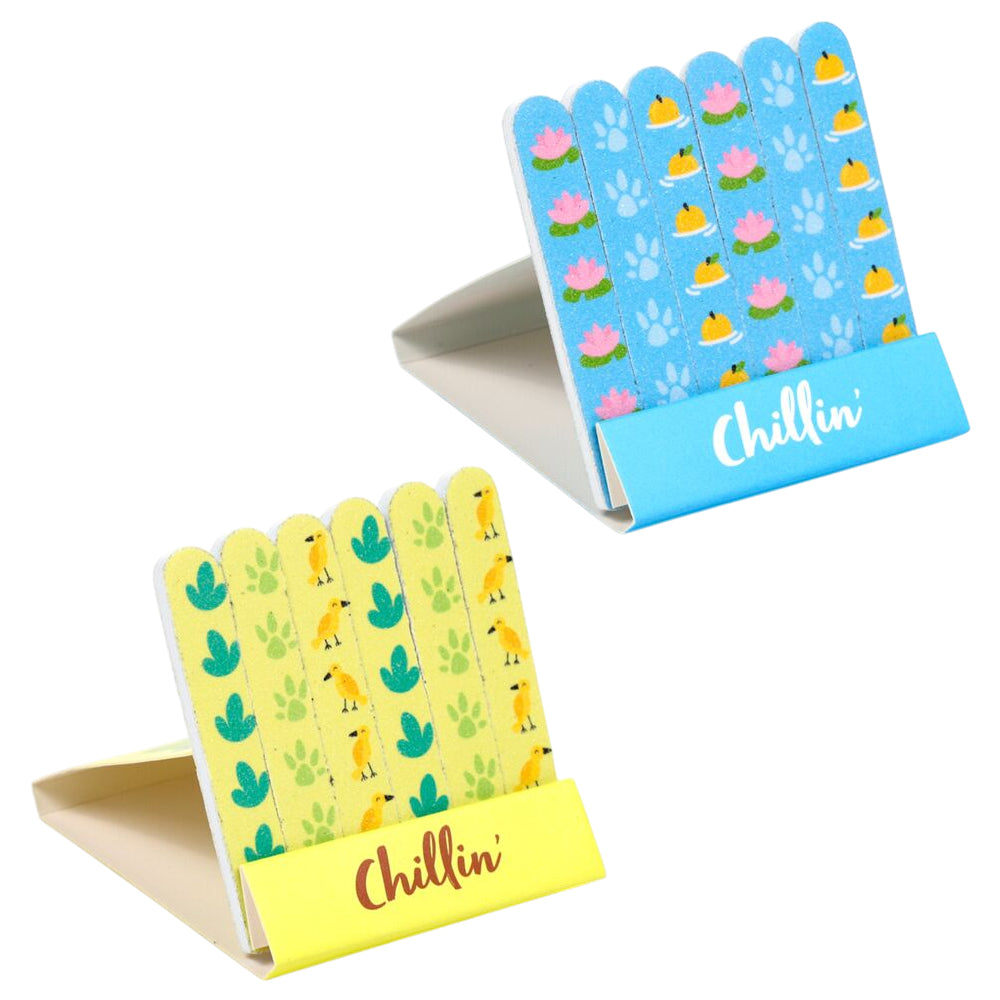 Chillin' Capybara | Matchbook Nail Files | Single | Mini Gift | Cracker Filler