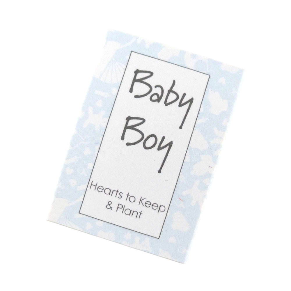 Baby Boy | Hearts to Keep and to Plant | Cracker Filler | Little Gift