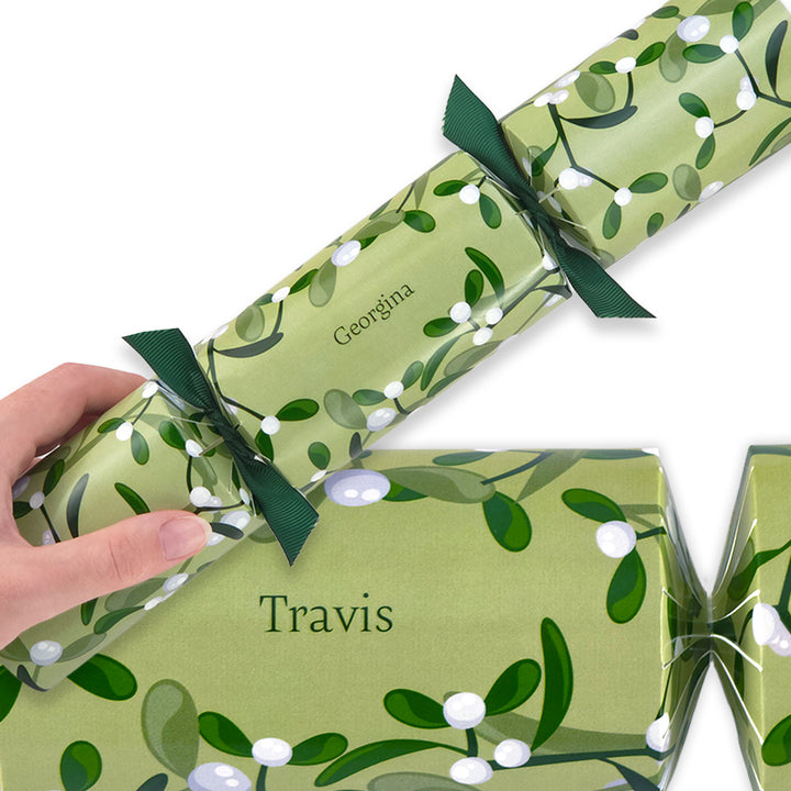 Personalised Cracker Making Craft Kit | Simply Mistletoe | Makes 4 or 6 Crackers