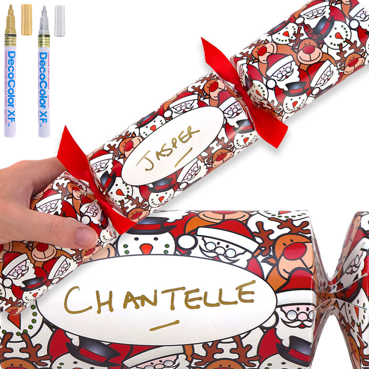 Personalise Your Own Crackers Craft Kit | Christmas Character | Minimum 4