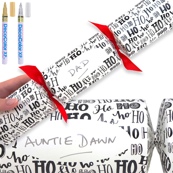 Personalise Your Own Crackers Kit | Ho Ho Ho | Minimum 4