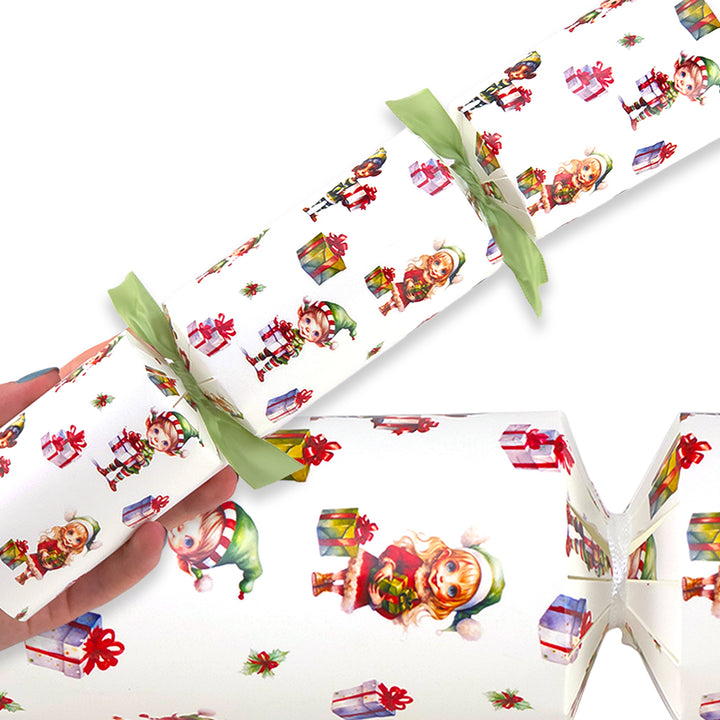 Christmas Elves | Cracker Making Craft Kit | Make &amp; Fill Your Own