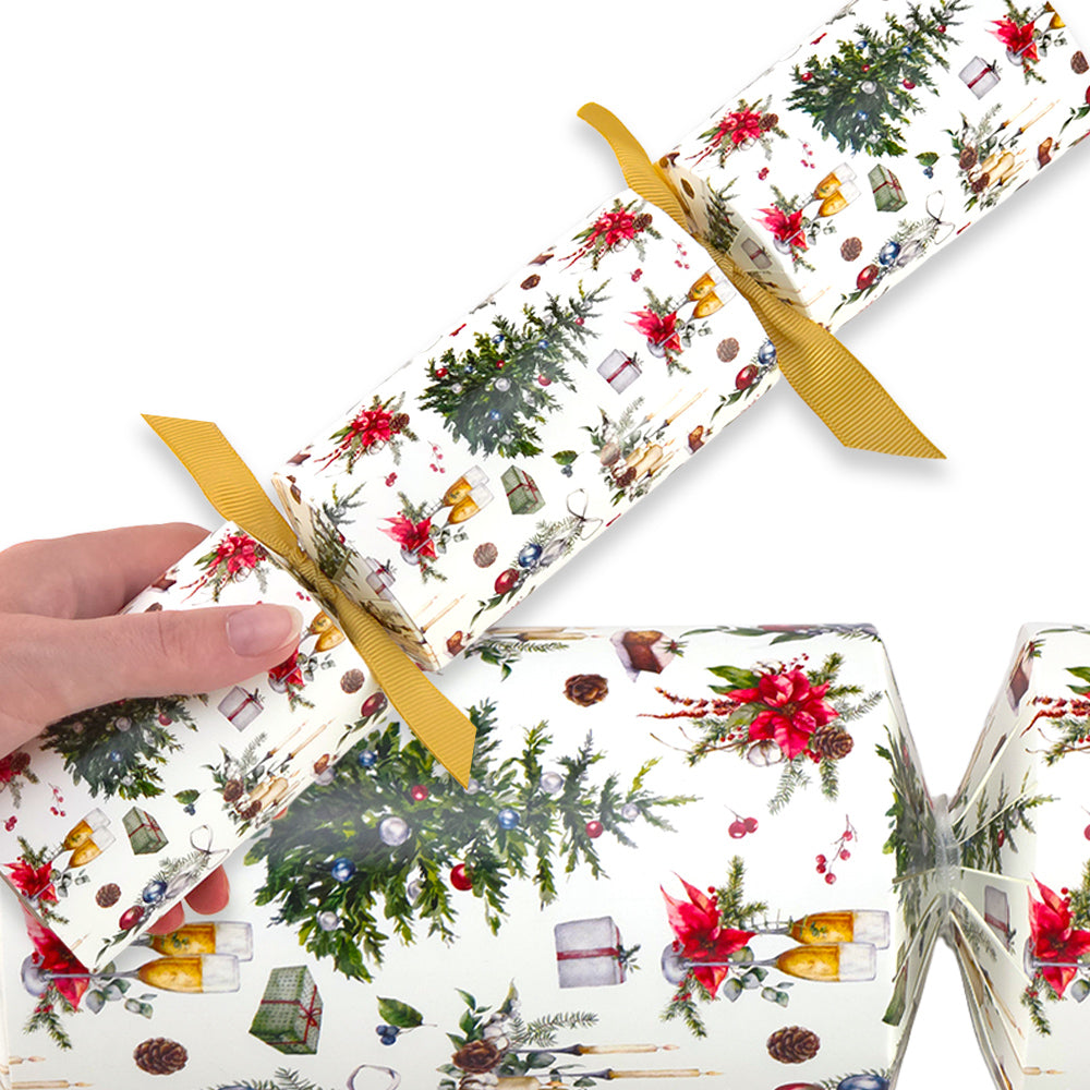 Reusable Keepsake Christmas Cracker Set | Traditional Christmas | DIY Kit