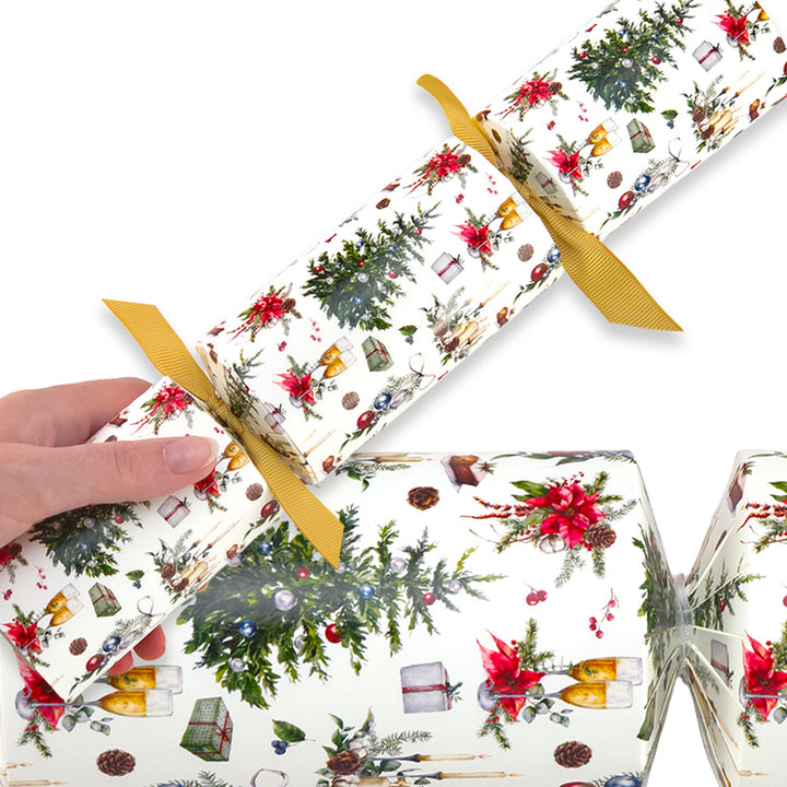 Reusable Keepsake Christmas Cracker Set | Traditional Christmas | DIY Kit