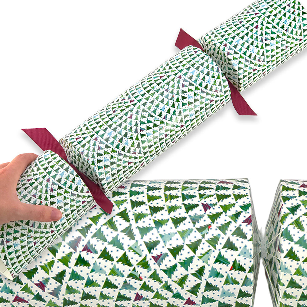 Extra Large &amp; Jumbo | Reusable Keepsake Cracker Sets | Christmas Tree Wave