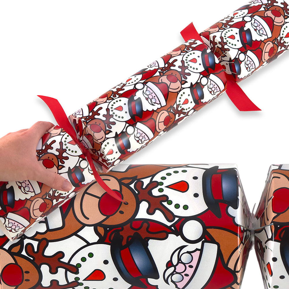Extra Large & Jumbo | Reusable Keepsake Cracker Sets | Christmas Character