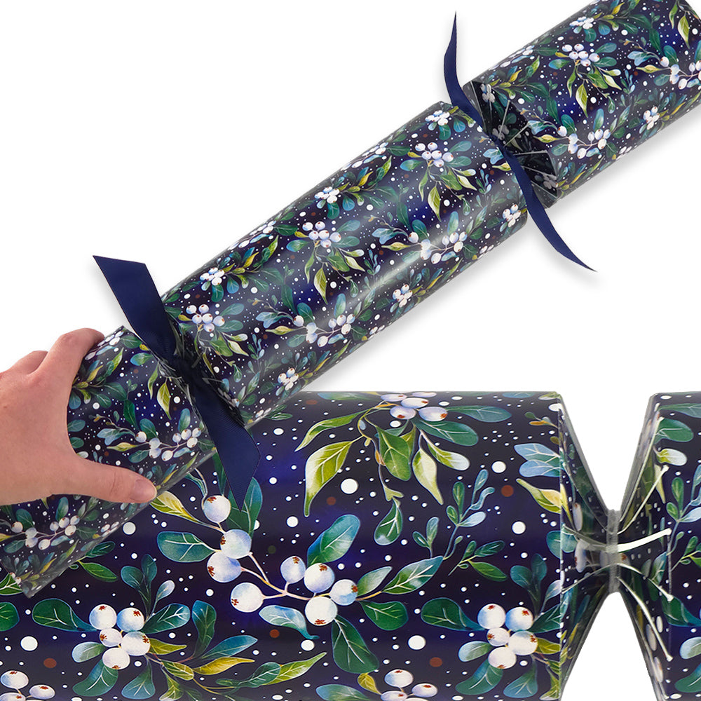 Extra Large &amp; Jumbo | Reusable Keepsake Cracker Kits | Midnight Mistletoe